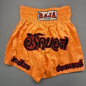 Raja Boxing Kickboxing Shorts 100% Satin Size XXL Boxing Fighting